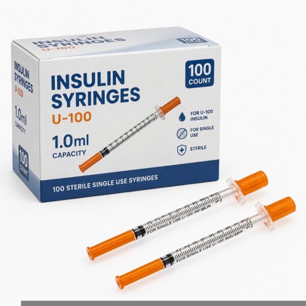 Insulin Syringes (Box of 100)
